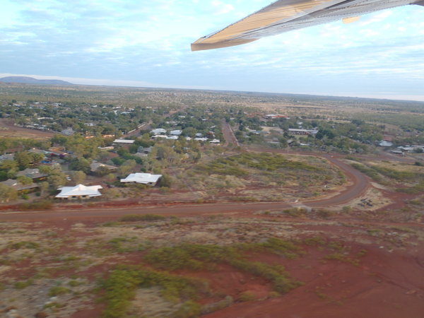 Halls Creek from above