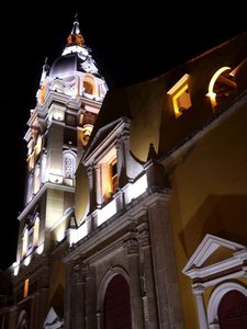 Cartagena Cathedral By Night #1