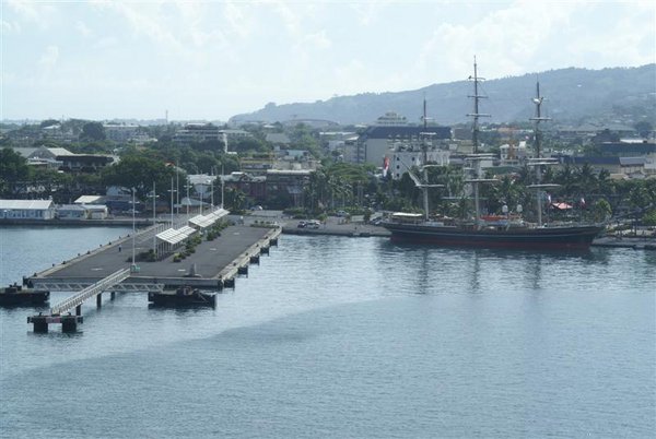 Our Dock in Papeete