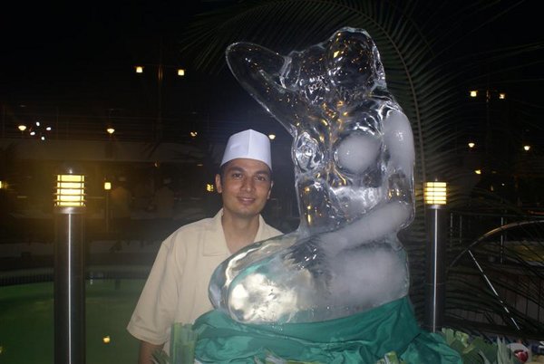 Mermaid Ice Sculpture