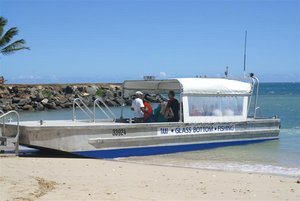 Our Glass-bottom Boat