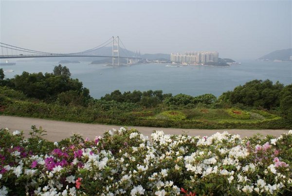 Lantau Island and Tsing Ma Bridge
