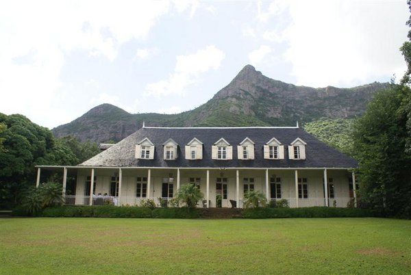 Rear of the House and Mountains