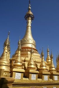 Golden pagodas