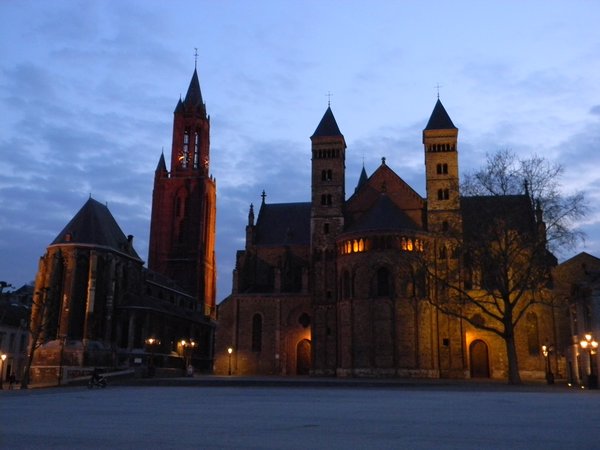 Vrijthof Square by night