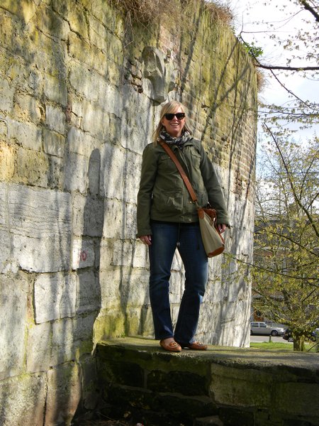 Me on the city wall