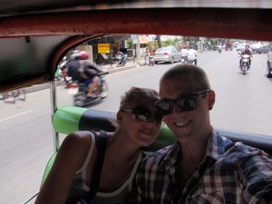 Tuk Tuk ride in Chiang Mai