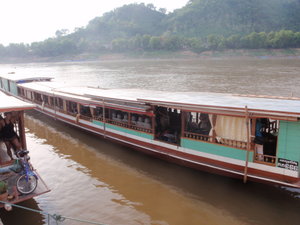 The slowboat from Huay Xai to Luang Prabang