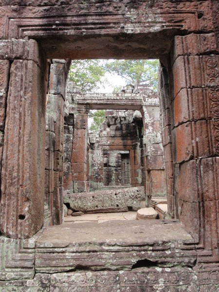 Inside Banteay Kdei temple