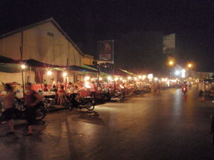 Siem Reap night food stalls