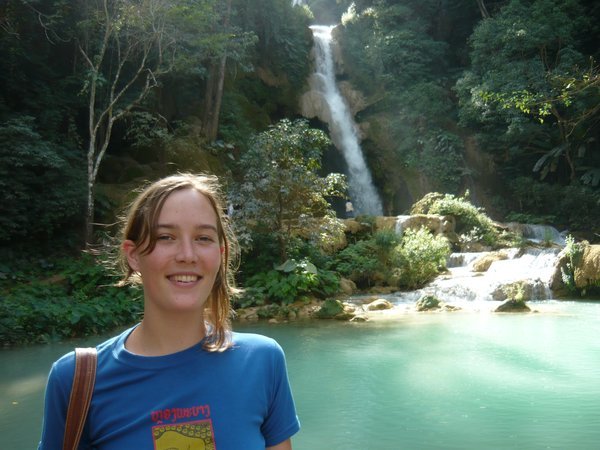 Me at the rather nice waterfall