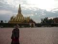 Me at the stupa, only slightly tired ;-)