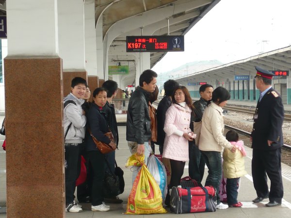 Trainstation in Zhangping