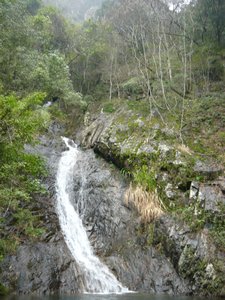 The waterfall on the top