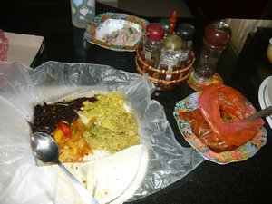 First Sri Lankan meal!