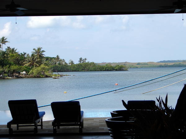 A view from the lobby