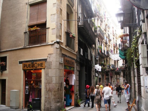 We stayed in a beautiful neighborhood called Barcelonetta