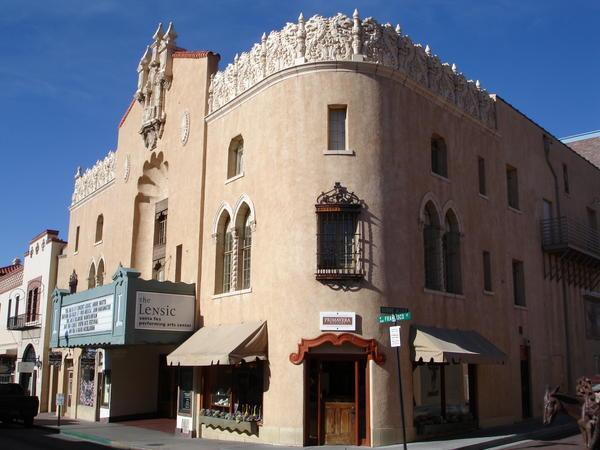 Typical Adobe Style House in Santa Fe