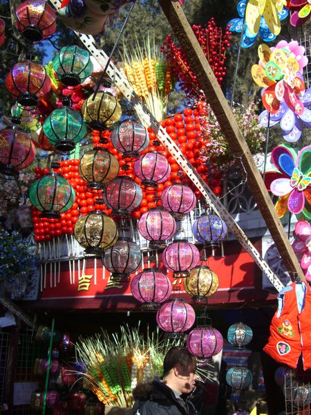 Pretty Lanterns at the Ditan Market