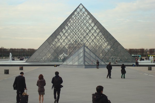 The Glass Pyramid of the Louvre