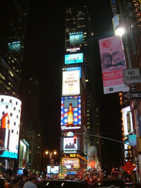 Time Square At Night