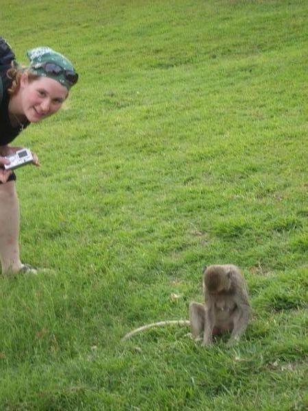 Rach and a monkey