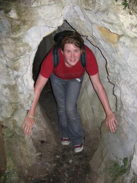 Natural tunnels in Waitomo