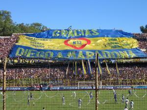 The Boca Juniors Flag
