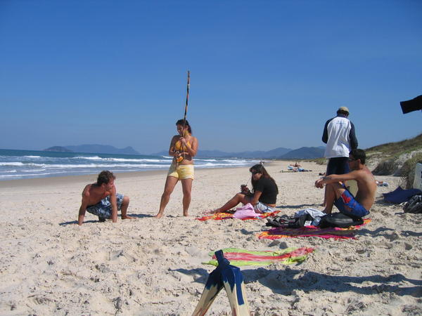 beach capoeira