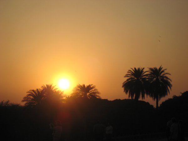 Sunset, Delhi