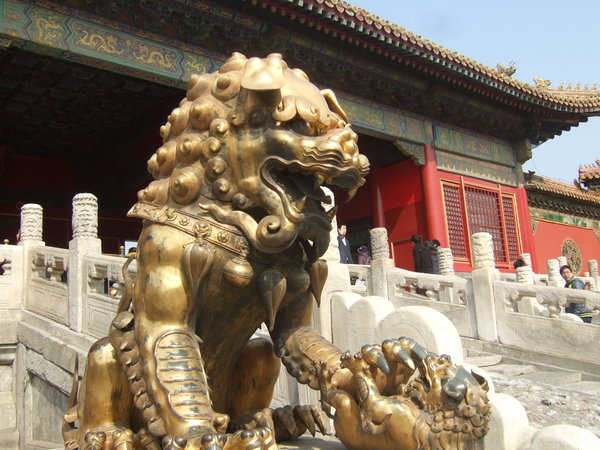Lion in the Forbidden City