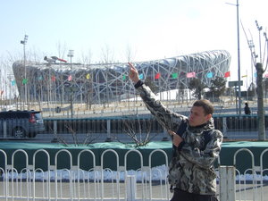 Olympic Stadium (with pose)