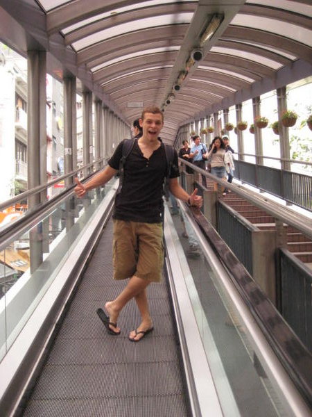 Worlds largest escalator