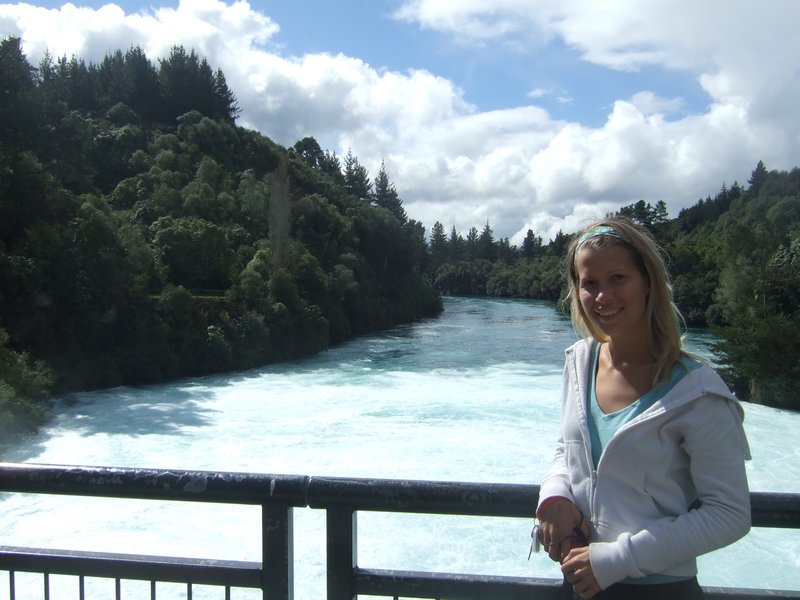 Huka Falls Near Taupo
