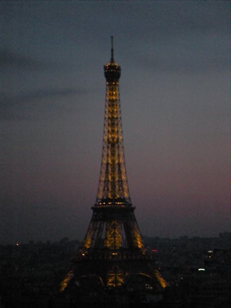 Eiffel Tower from Arc de Triomphe3