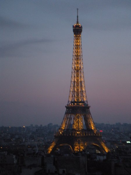 Eiffel Tower from Arc de Triomphe5