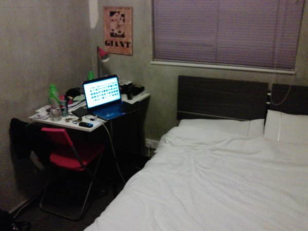 my first bedroom in HK