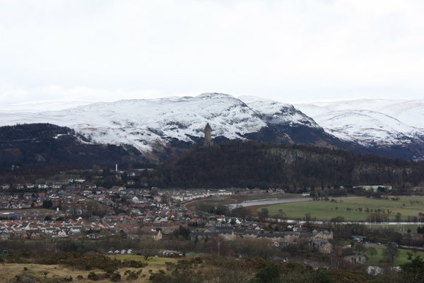 Uitzicht vanaf Stirling Castle
