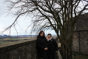 Met Marie in Stirling Castle