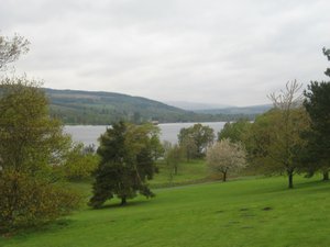 Uitzicht over Loch Lomond