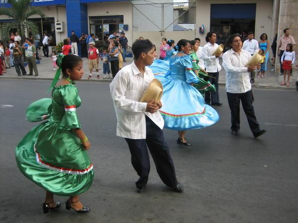 Festival in Manchala, Ecuador