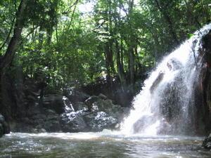 Rio Dulce waterfall, Guatemala