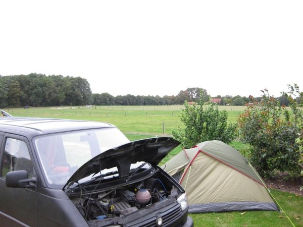 Camp Site about 50 miles fomr Enschede