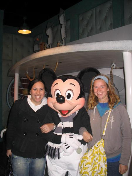 Bob, Yvonne & Mickey Mouse...
