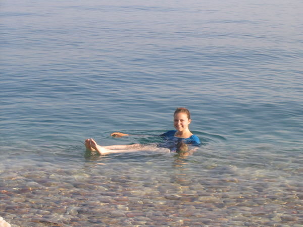 Me Floating In The Dead Sea