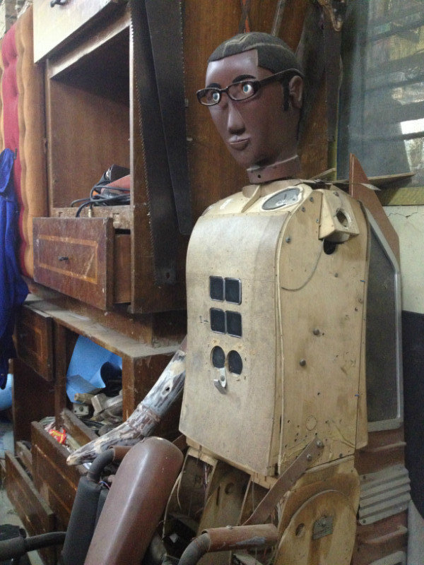 Wooden Medical Robot