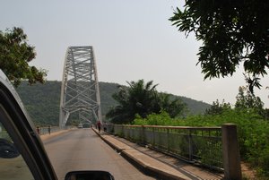 crossing Volta River