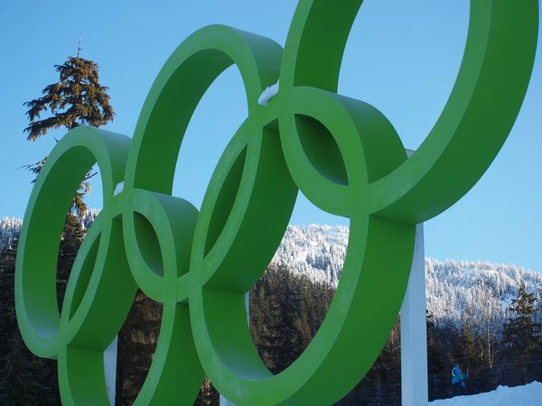 The Whistler Olympic Park Rings