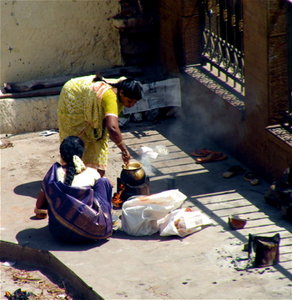 Femmes dans  Madurai
