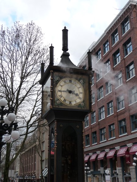 Gastown steam clock
